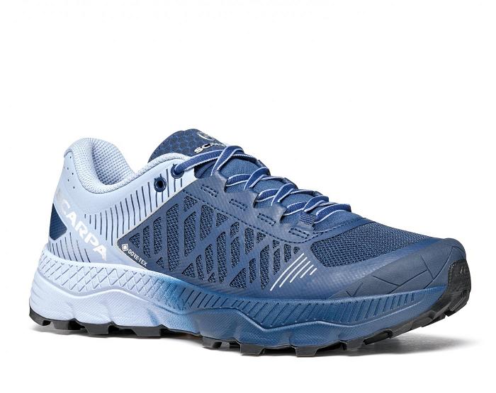 Scarpa Spin Ultra Gtx Női Futócipő Fehér Sötétkék XW9683514